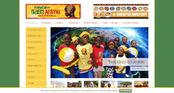 Desktop Screenshot of dzieciafryki.com